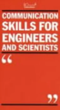 Image of Communication Skills for Engineers and Scientists by Institution of Chemical Engineers Paperback