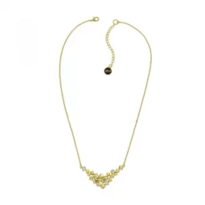 Image of Karl Lagerfeld Pyramid Cluster V Necklace