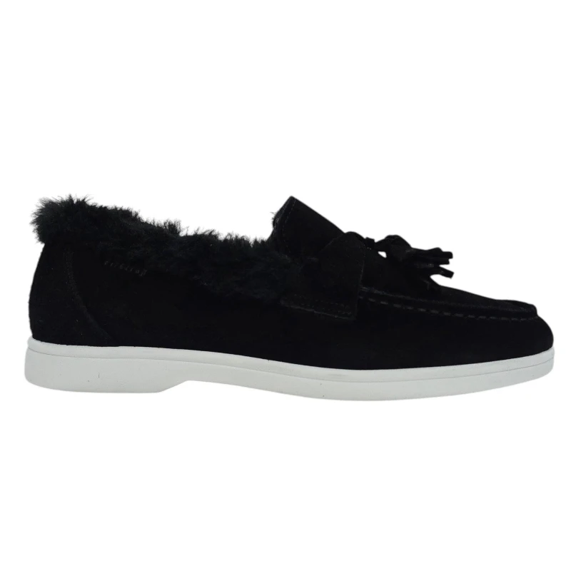Image of Firetrap Womens Loro Boat Shoes Black female 4 (37)