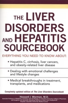 Image of The Liver Disorders and Hepatitis Sourcebook by Howard J Worman Paperback