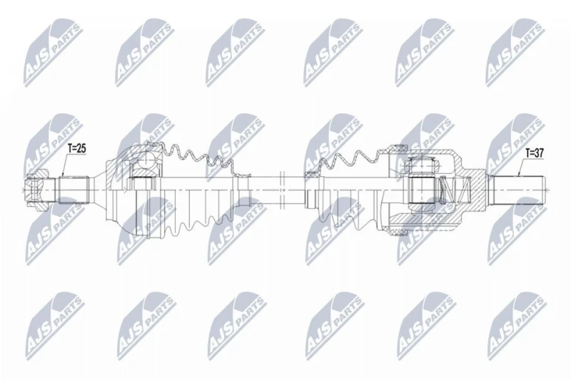Image of NTY Drive shaft NTY NPW-CT-151