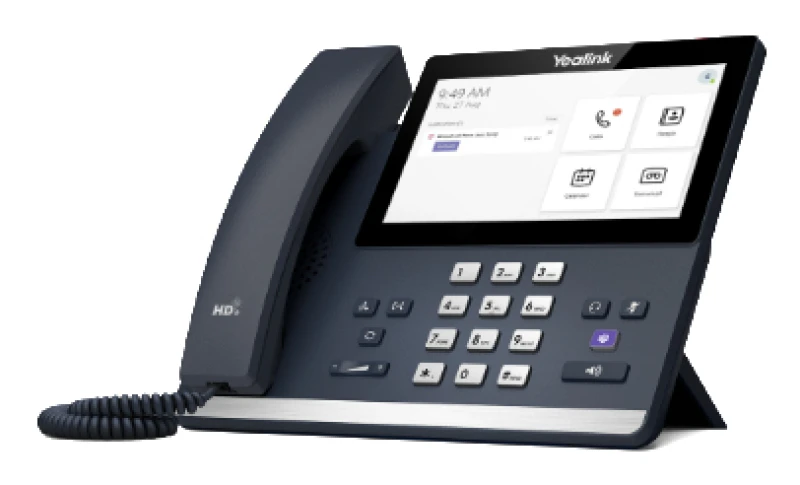 Image of Yealink MP56 E2 Teams IP phone Grey LED WiFi
