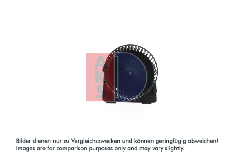 Image of AKS DASIS 158090N Blower Motor for left-hand/right-hand drive vehicles, without integrated regulator Interior Blower (2669)
