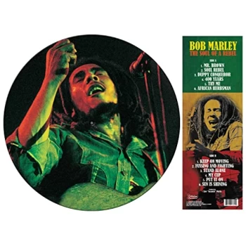 image of Bob Marley - The Soul Of A Rebel (Picture Disc) Vinyl