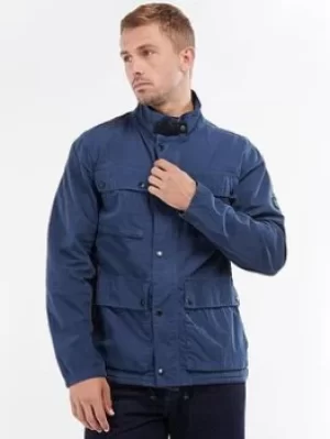 Image of Barbour International Reworked Marino Lightweight Jacket, Blue Size XL Men