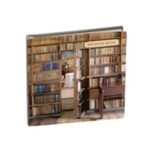 Image of At Home with Books Birthday Book