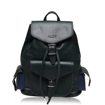 image of Jack Wills Leigh Pocket Backpack - Dark Green