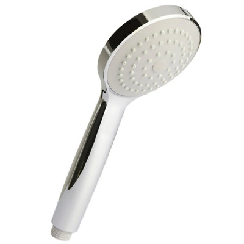 Image of Balterley Round Easy Clean Single Function Shower Handset Chrome Silver