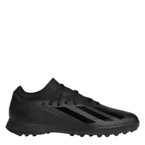 Image of adidas X.3 Childrens Astro Turf Trainers - Black