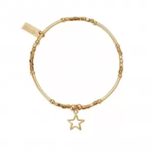 ChloBo Mini Noodle Cube Small Open Star Charm GBMNC1065