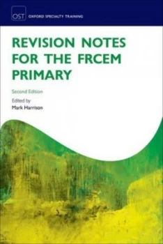 Image of Revision Notes for the Frcem Primary by Mark Harrison Book