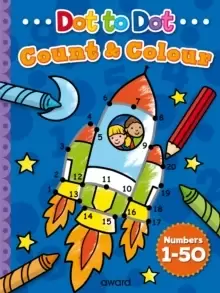 Image of Dot to Dot Count and Colour 1 to 50