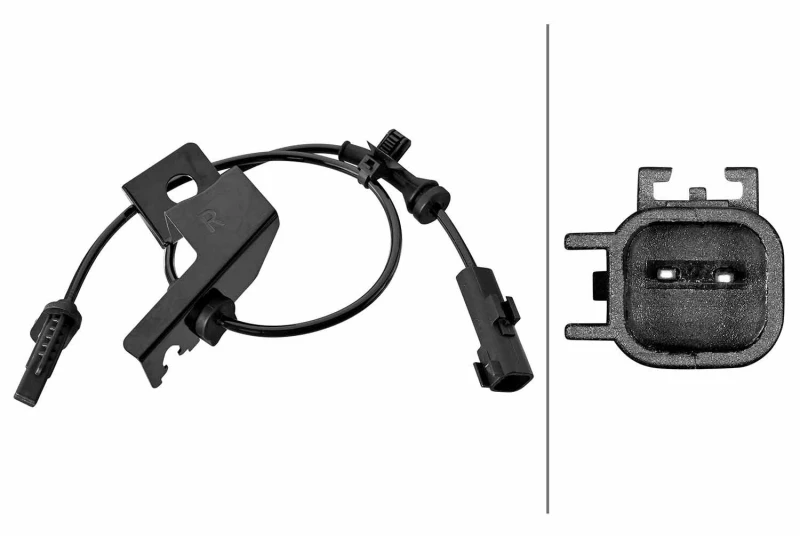 Image of HELLA ABS sensor HELLA 6PU 358 218-821