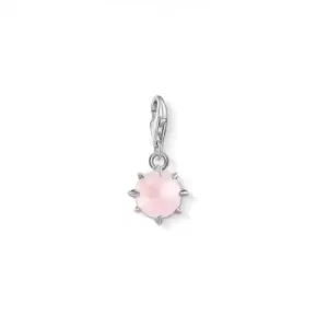 image of Thomas Sabo Rose Quartz October Birthstone Charm 1784-035-9