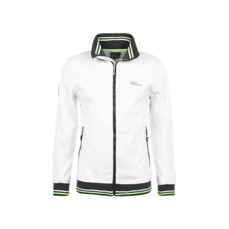 Image of Peak Mountain Shell fleece sweatshirt Peak Mountain Creen Blanc Male 2XL CREEN/WZ-BLANC