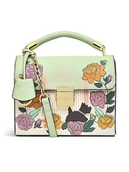 image of Radley Rosebay Avenue Leather Small Flapover Multiway - Chalk