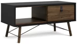 Ry 1 Drawer Coffee Table - Black