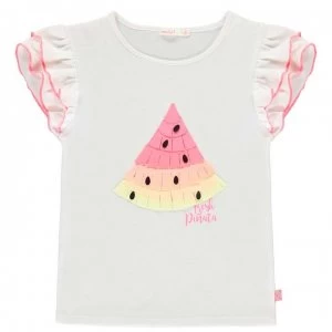 Image of Billieblush Melon T Shirt - Blanc 10B