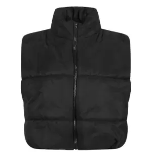 image of I Saw It First Padded Gilet - Black