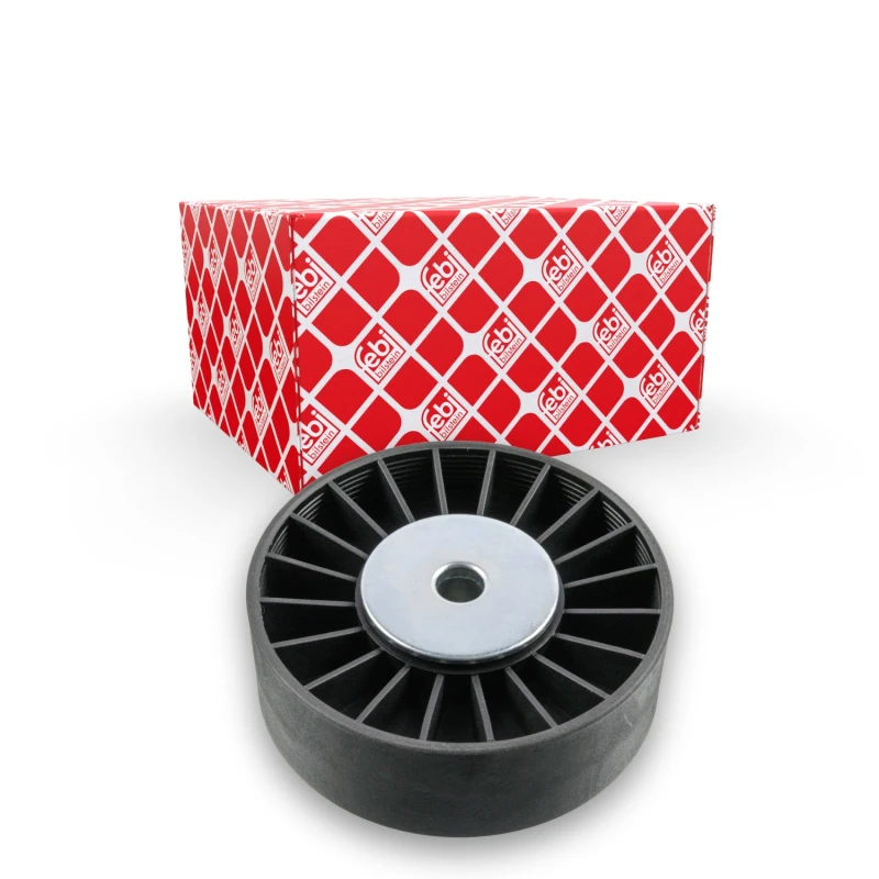 Image of FEBI BILSTEIN 09781 Tensioner Pulley Plastic Tensioner Pulley,v-ribbed belt (310)