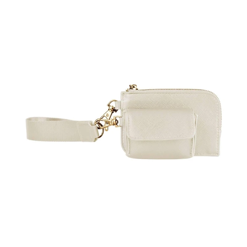 Image of Bagbase Mens Boutique Wristlet Pouch in Natural Natural Male One Size