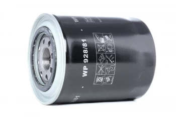 image of MANN-FILTER Oil Filter HYUNDAI,KIA,MITSUBISHI WP 928/81 2630042000,2630042010,2630042020 OVS0114302,VSY114302,VSY114302A,VSY114302B,VSY314302