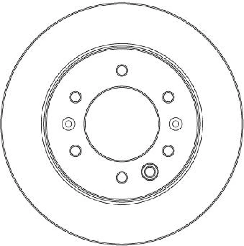Image of Brake disc TRW DF6961S