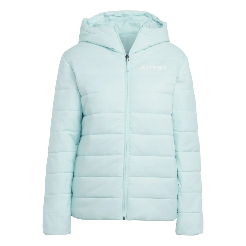 Image of Womens Puffer jacket adidas Terrex Multi Essentials 2 Turquoise Female M
