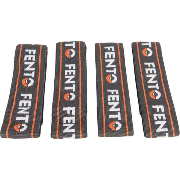 image of Fento Mens 4 Elastics With Velcro Fento Max Kneepad Straps One Size