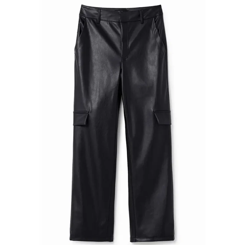 Image of Desigual Womens cargo Trousers Desigual Bristol Noir Female M