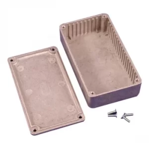 Image of Hammond 1590M Diecast Enclosure Natural (114 x 63 x 31mm)