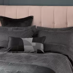 Image of Helena Springfield Tiffany Kingsize Duvet Cover, Graphite