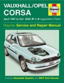 Image of Vauxhall/opel Corsa Service and Repair Manual Paperback