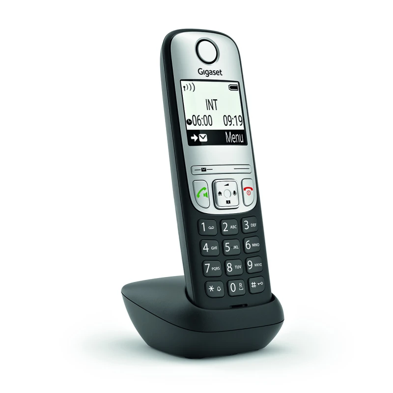 Image of Gigaset A690HX Analog/DECT telephone Caller ID Black. Silver