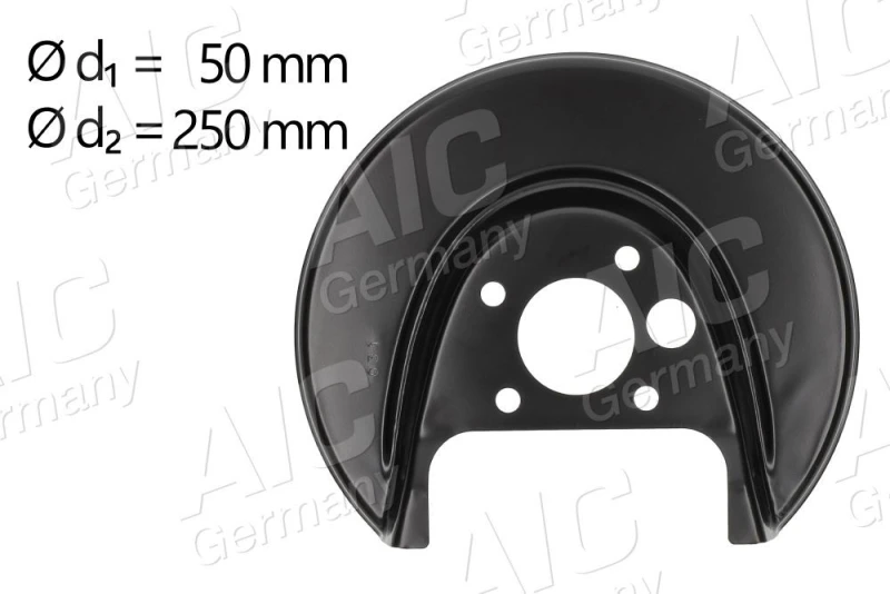 Image of Brake disc backing plate AIC 54704
