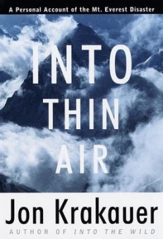 Image of Into Thin Air by Jon Krakauer Hardback