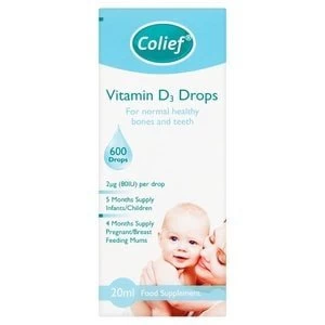 image of Colief Vitamin D Drops 20ml