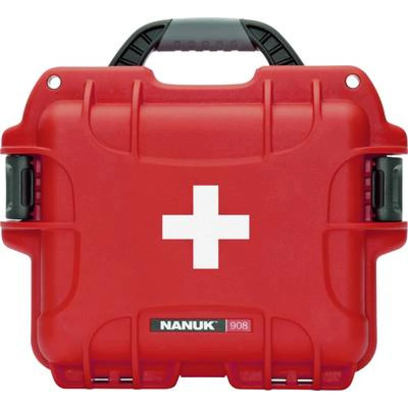 Image of NANUK NANUK 908-FSA9 First Aid case (empty) 241 x 190 x 190 Red 908-FSA9