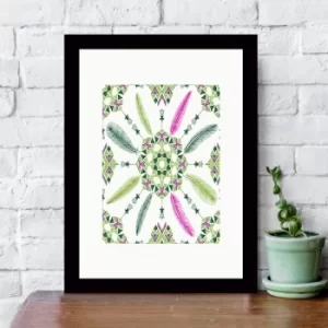 Image of SC6132615292 Multicolor Decorative Framed MDF Painting