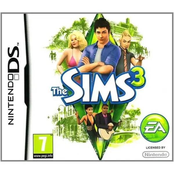 image of The Sims 3 Nintendo 3DS Game