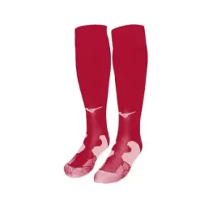 image of Mizuno Sports Socks 6 Pack - Red