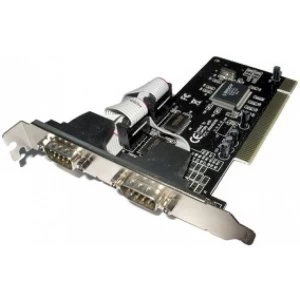 Image of Dynamode Dual Port High-Speed Serial (RS232) Adapter PCI Card