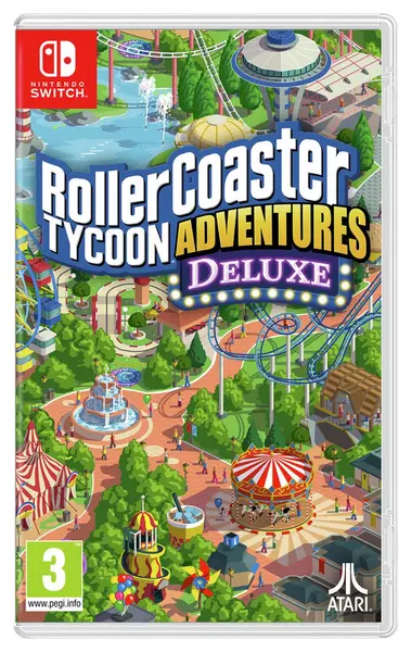 Image of Roller Coaster Tycoon Adventures Deluxe Nintendo Switch Game