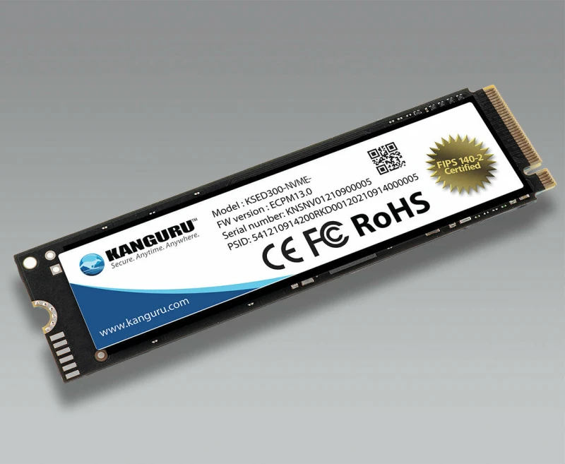 Image of iStorage iStorage Kanguru Defender SED300 Hardware-Based Self-Encrypting Internal SSD 500 GB|FIPS 140-2 Certified M.2 2280 Internal PCI Express NV