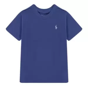 Image of Ralph Lauren Baby Boys Short Sleeve T Shirt - Blue