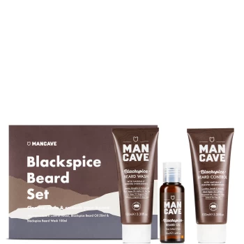 Image of ManCave Blackspice Beard Care - 3 Piece Gift Set