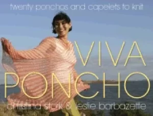 Image of viva poncho twenty ponchos and capelets to knit stork christina and barbaze