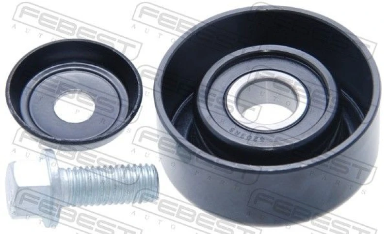 Image of FEBEST 1287-TM10 Tensioner Pulley Tensioner Pulley,v-ribbed belt (310)