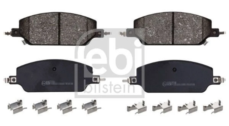 Image of Brake pad set FEBI BILSTEIN 1000642