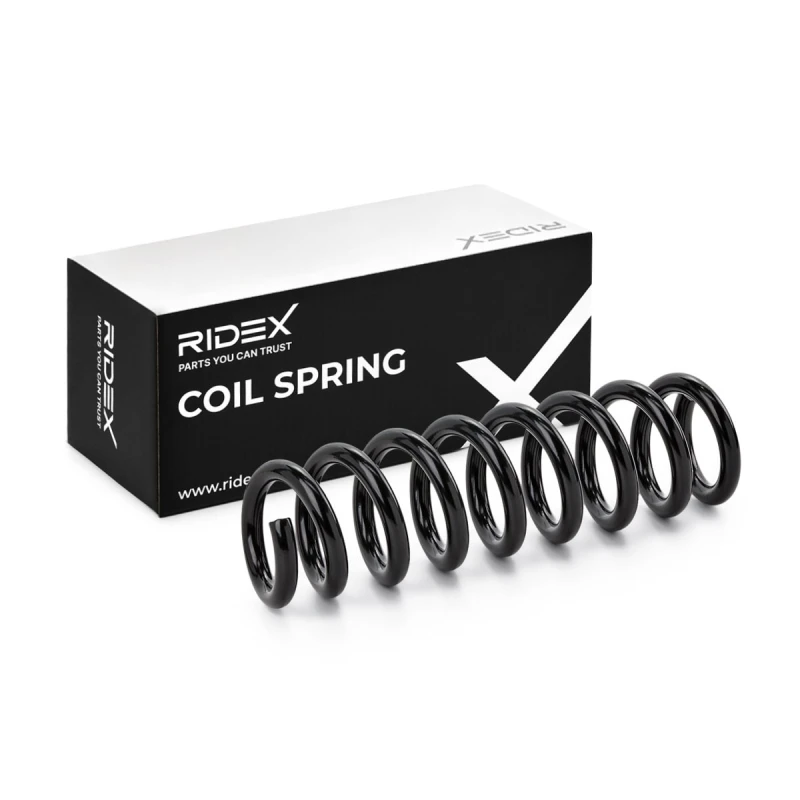 Image of RIDEX 188C2233 Coil spring Rear Axle Coil Spring (188)
